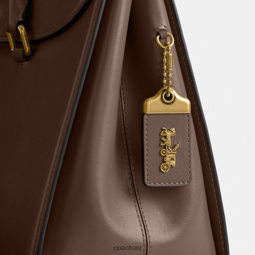 Coach Women BROOME CARRYALL 36 B4/DARK STONE Z8JFB8178