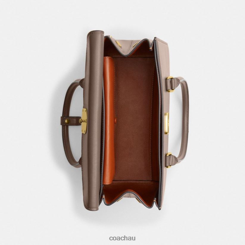 Coach Women BROOME CARRYALL B4/DARK STONE Z8JFB8174