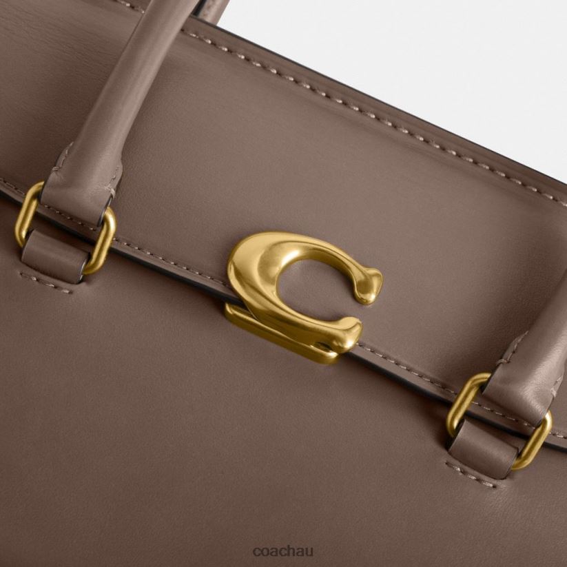 Coach Women BROOME CARRYALL B4/DARK STONE Z8JFB8174