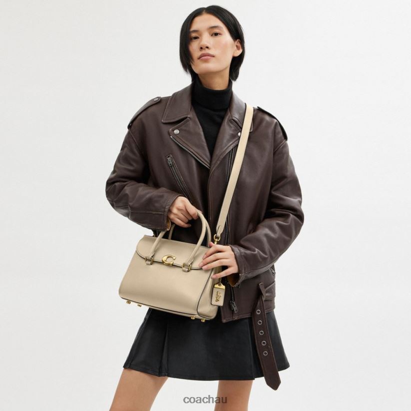 Coach Women BROOME CARRYALL B4/IVORY Z8JFB8175