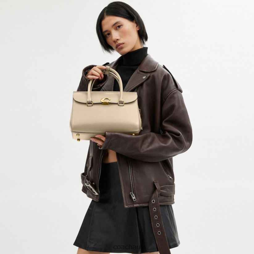 Coach Women BROOME CARRYALL B4/IVORY Z8JFB8175