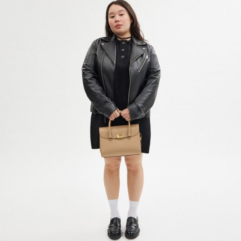 Coach Women BROOME CARRYALL B4/TAN Z8JFB8176