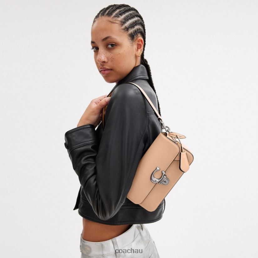 Coach Women STUDIO BAGUETTE BAG LH/Buff Z8JFB8182