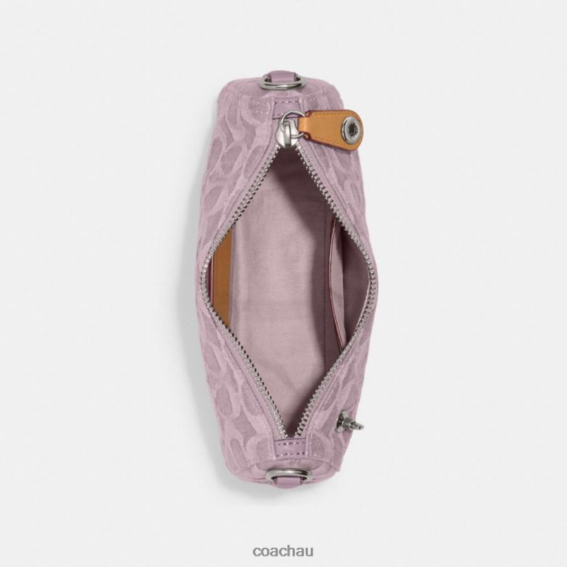 Coach Women SWINGER 20 IN SIGNATURE DENIM LH/Pale Purple Z8JFB8199