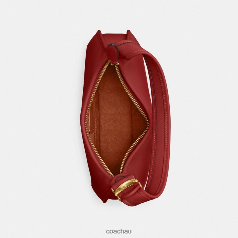 Coach Women EVE SHOULDER BAG B4/Enamel Red Z8JFB8280