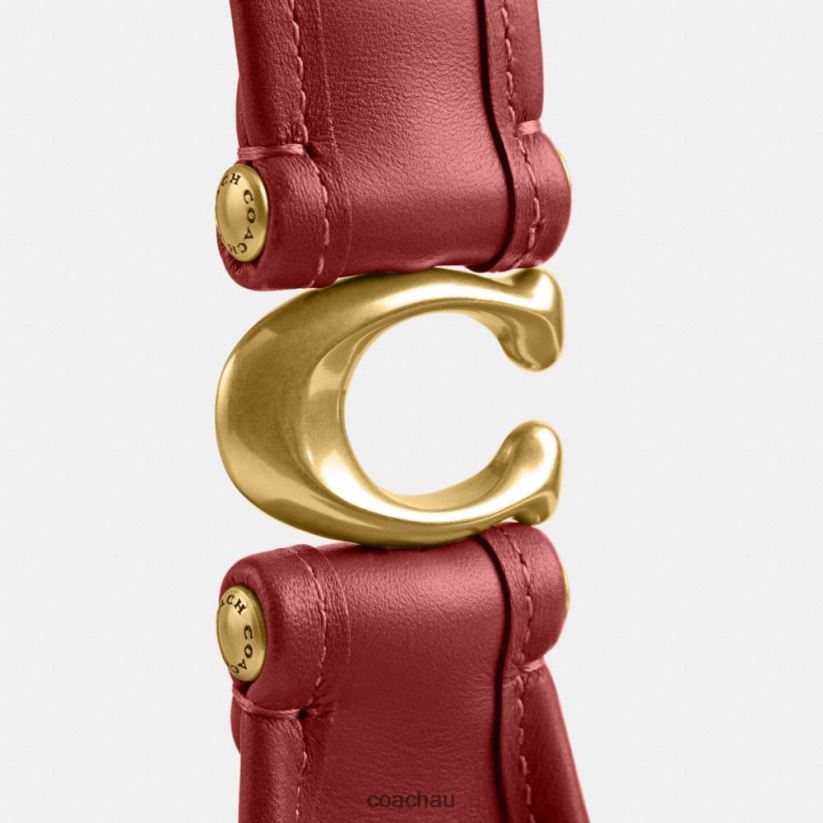 Coach Women EVE SHOULDER BAG B4/Enamel Red Z8JFB8280