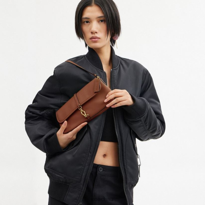 Coach Women HAMPTONS BAG B4/1941 Saddle Z8JFB8260