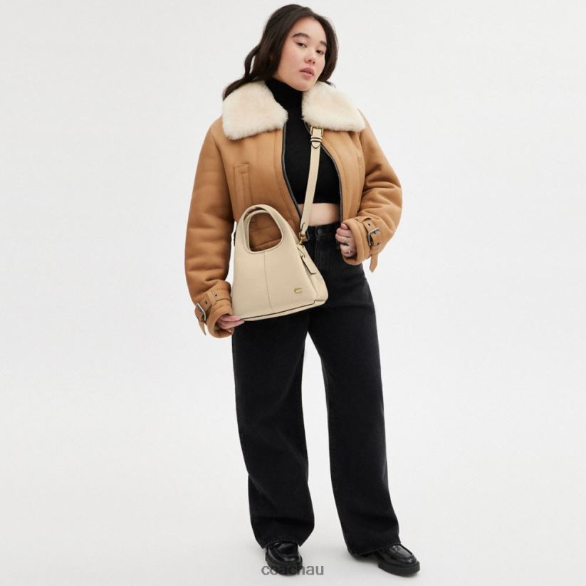 Coach Women LANA SHOULDER BAG 23 B4/IVORY Z8JFB8277