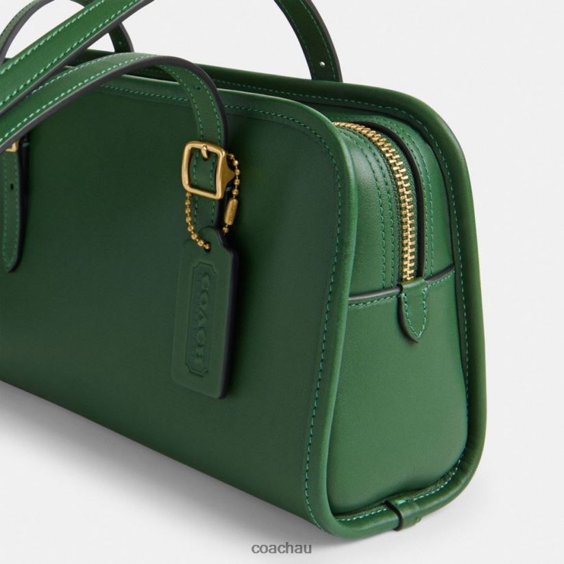 Coach Women SWING ZIP B4/HUNTER GREEN Z8JFB8270