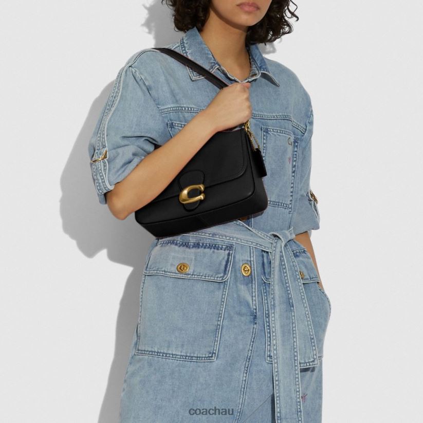 Coach Women SOFT TABBY SHOULDER BAG B4/BLACK Z8JFB8170