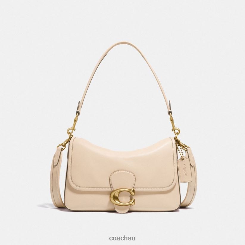 Coach Women SOFT TABBY SHOULDER BAG B4/IVORY Z8JFB8171