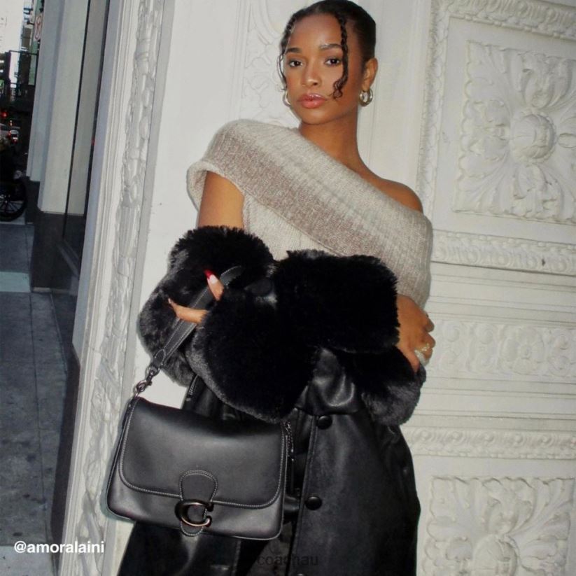 Coach Women SOFT TABBY SHOULDER BAG B4/IVORY Z8JFB8171