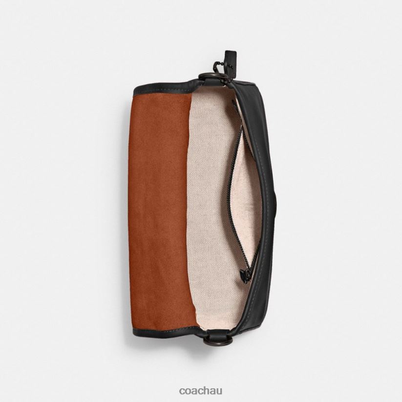 Coach Women SOFT TABBY SHOULDER BAG V5/Black Z8JFB8103