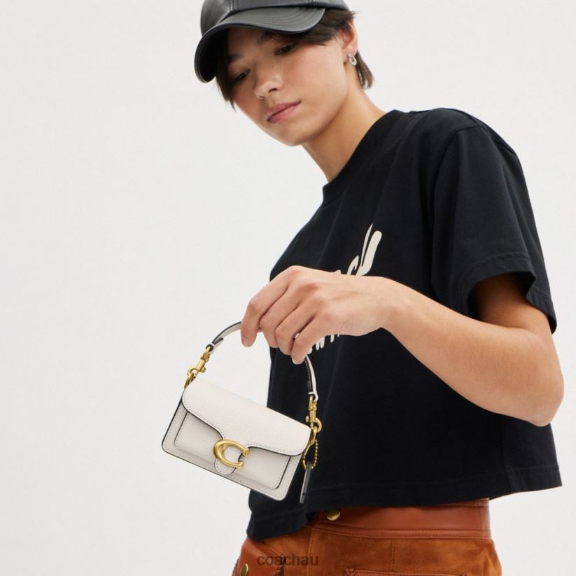 Coach Women TABBY 12 B4/CHALK Z8JFB8113