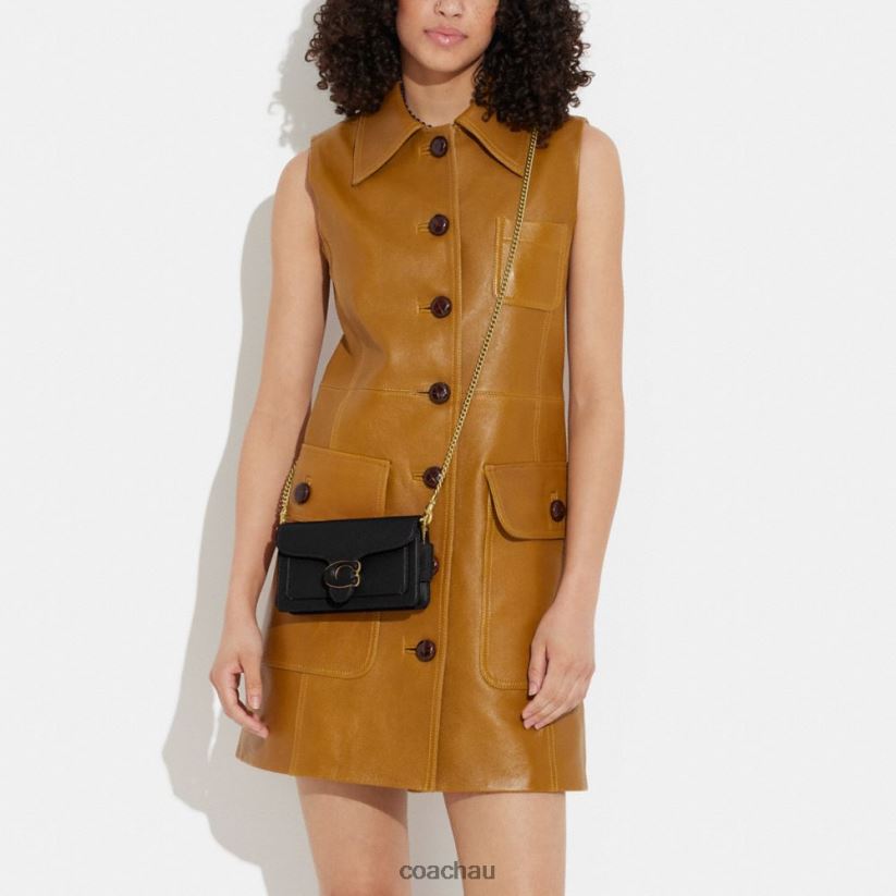 Coach Women TABBY CROSSBODY WRISTLET B4/BLACK Z8JFB8162