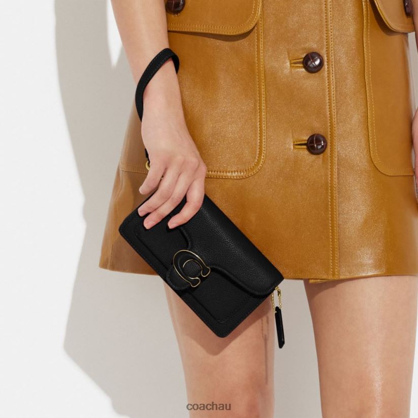 Coach Women TABBY CROSSBODY WRISTLET B4/BLACK Z8JFB8162