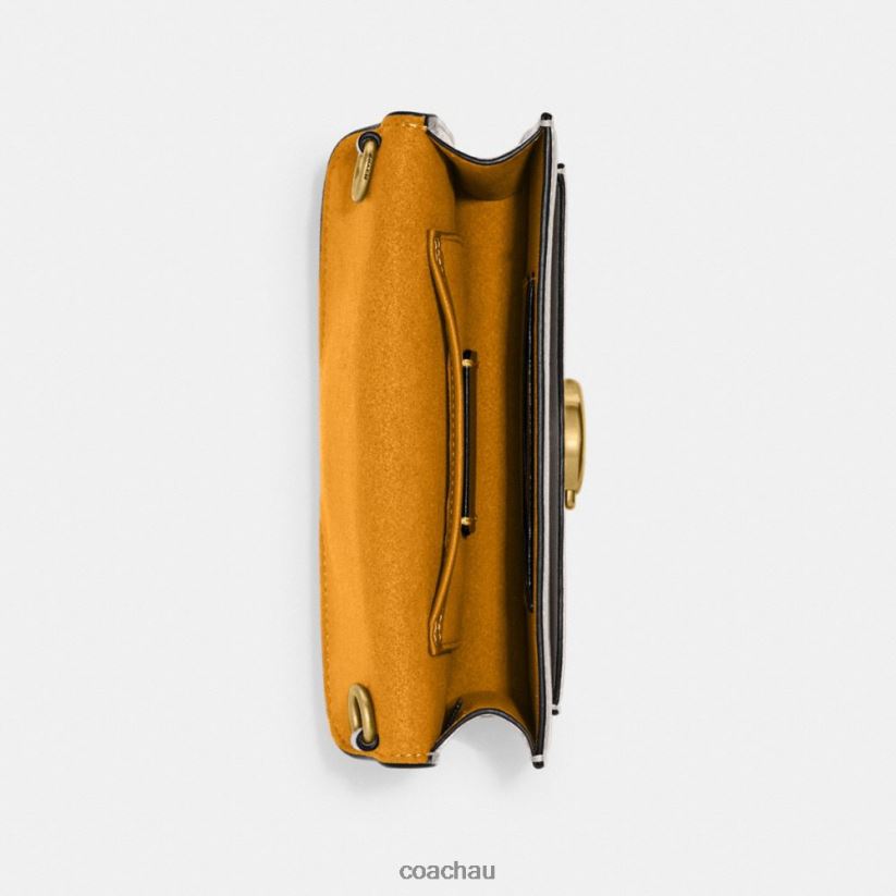 Coach Women TABBY CROSSBODY WRISTLET B4/CHALK Z8JFB8161