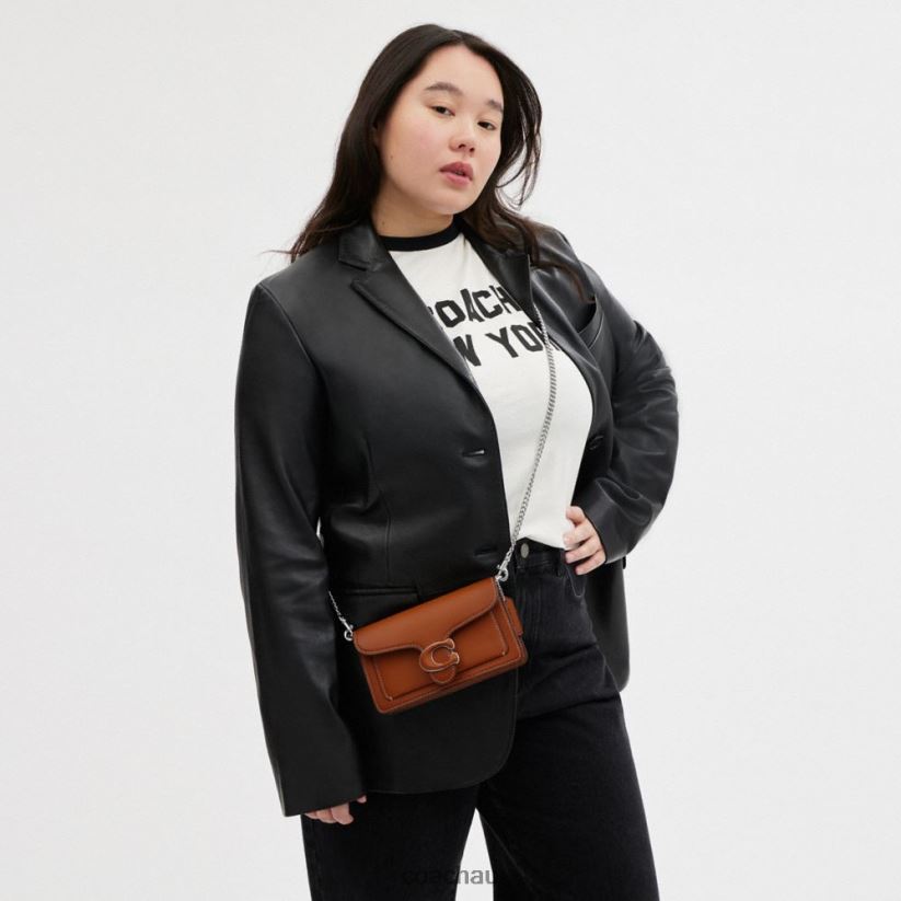 Coach Women TABBY CROSSBODY WRISTLET LH/Burnished Amber Z8JFB8110