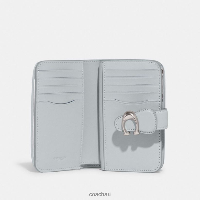 Coach Women TABBY MEDIUM WALLET IN SIGNATURE DENIM LH/Pale Blue Z8JFB8156