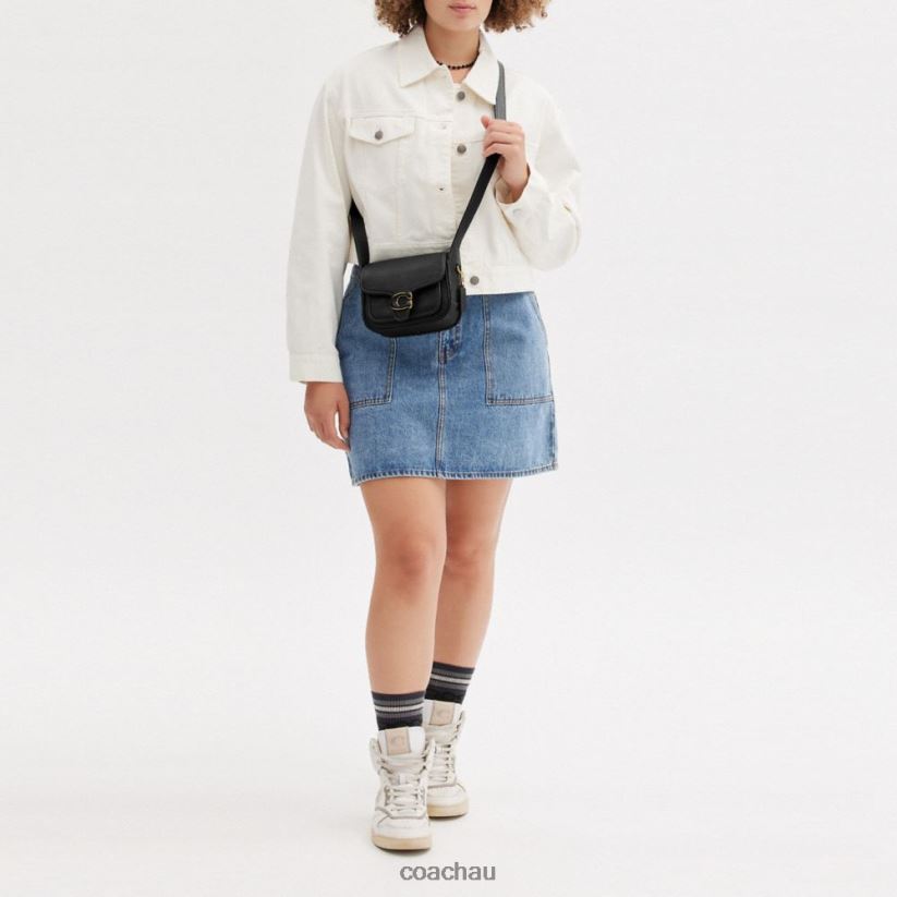 Coach Women TABBY MESSENGER 19 B4/BLACK Z8JFB8127