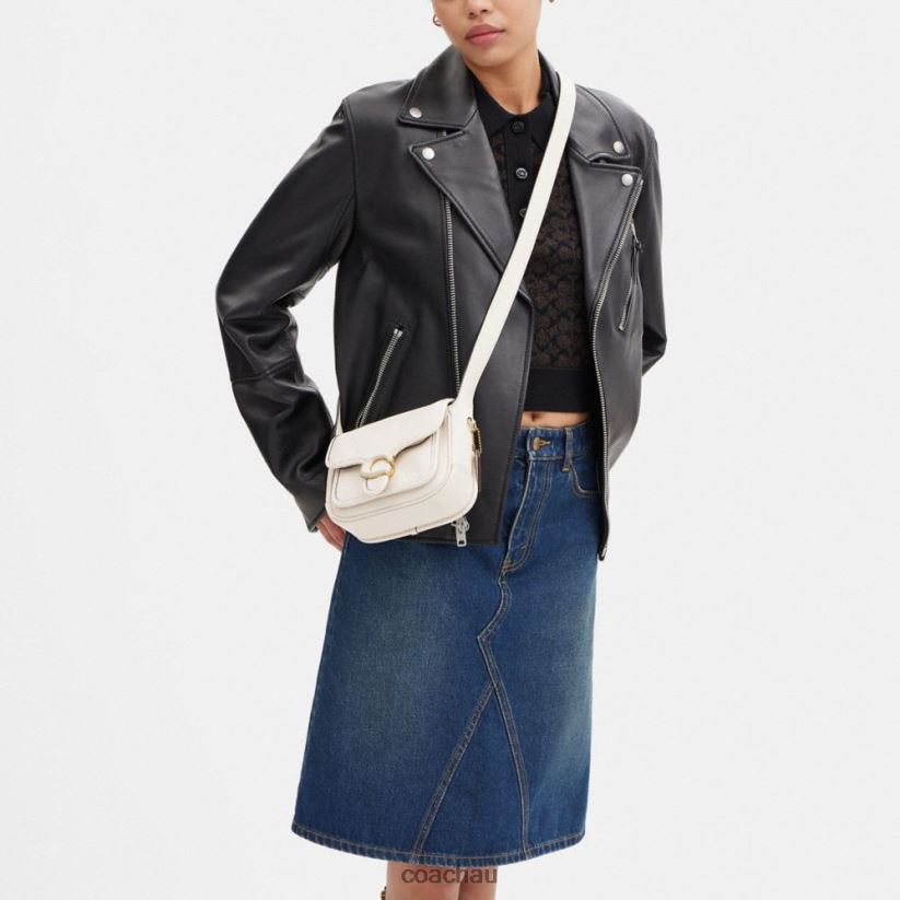 Coach Women TABBY MESSENGER 19 B4/CHALK Z8JFB8117