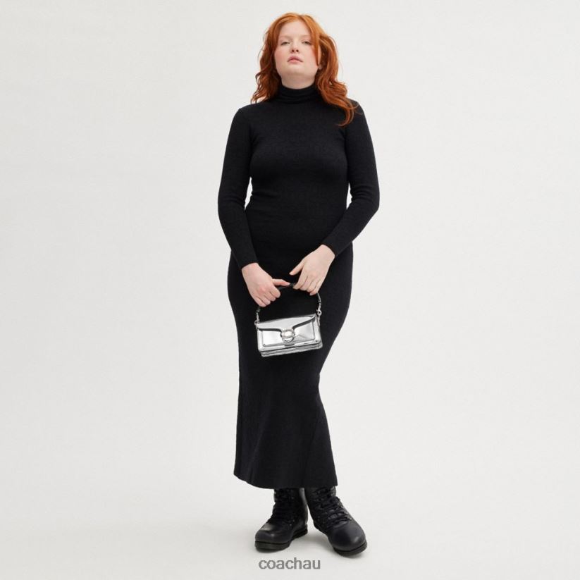 Coach Women TABBY SHOULDER BAG 20 IN SILVER METALLIC LH/Silver Z8JFB8142