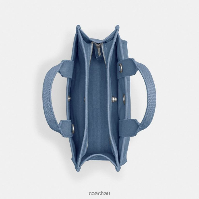 Coach Women CARGO TOTE LH/Slate Blue Z8JFB8291