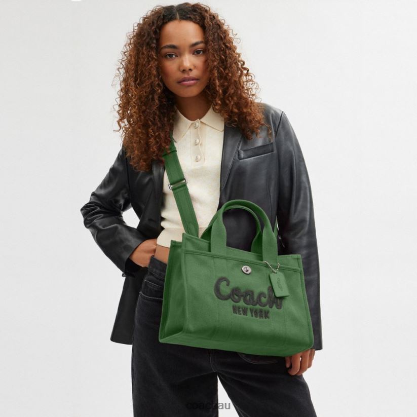 Coach Women CARGO TOTE LH/Soft Green Z8JFB8294