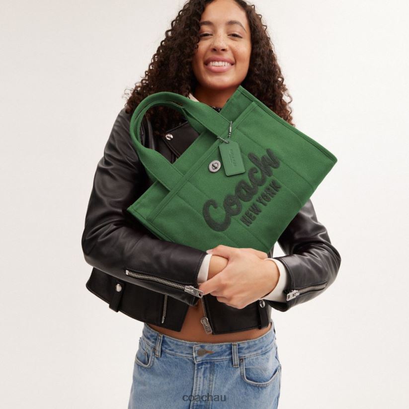 Coach Women CARGO TOTE LH/Soft Green Z8JFB8294