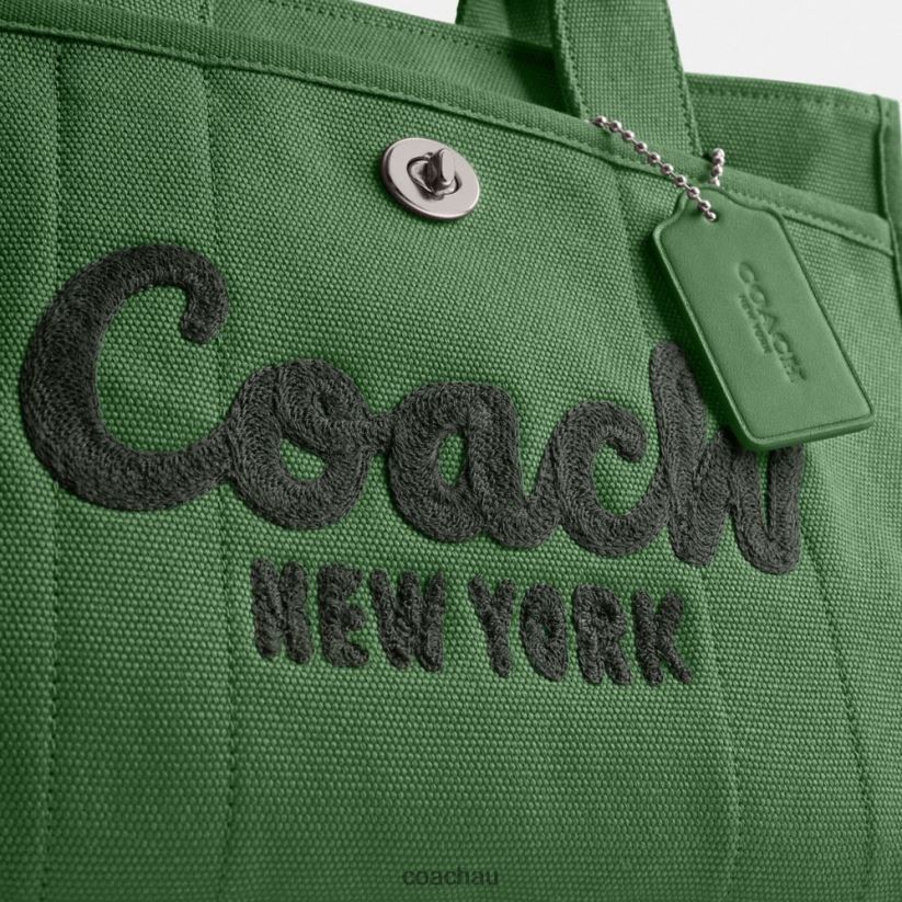 Coach Women CARGO TOTE LH/Soft Green Z8JFB8294