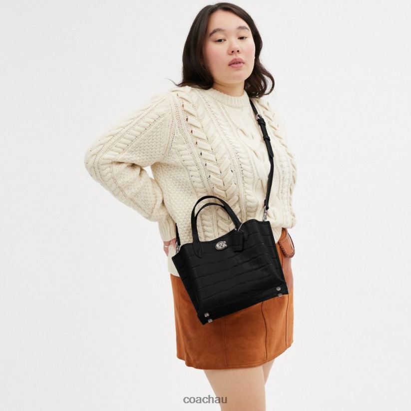 Coach Women WILLOW TOTE 24 LH/Black Multi Z8JFB8287