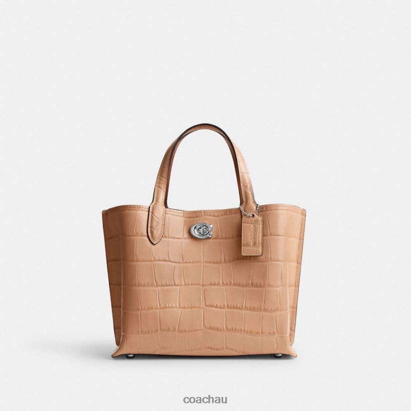 Coach Women WILLOW TOTE 24 LH/Buff Multi Z8JFB8288