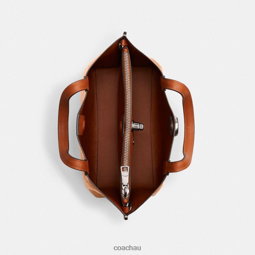 Coach Women WILLOW TOTE 24 LH/Buff Multi Z8JFB8288