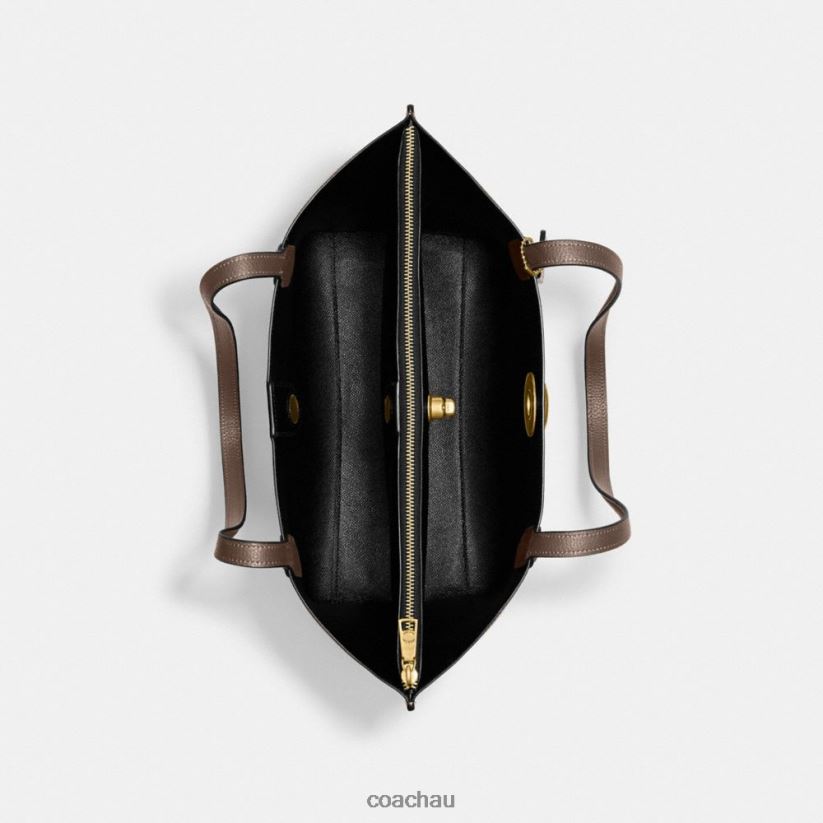 Coach Women WILLOW TOTE B4/DARK STONE Z8JFB8304