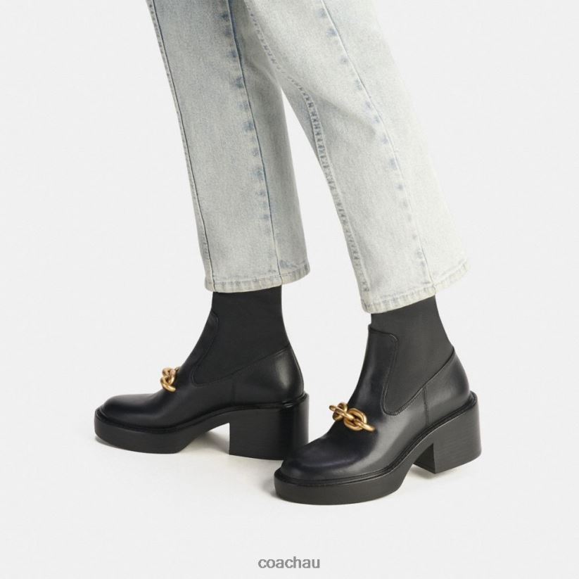 Coach Women KENNA BOOTIE Black Z8JFB8419