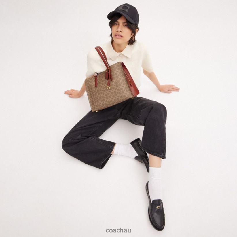 Coach Women JOLENE LOAFER Black Z8JFB8396