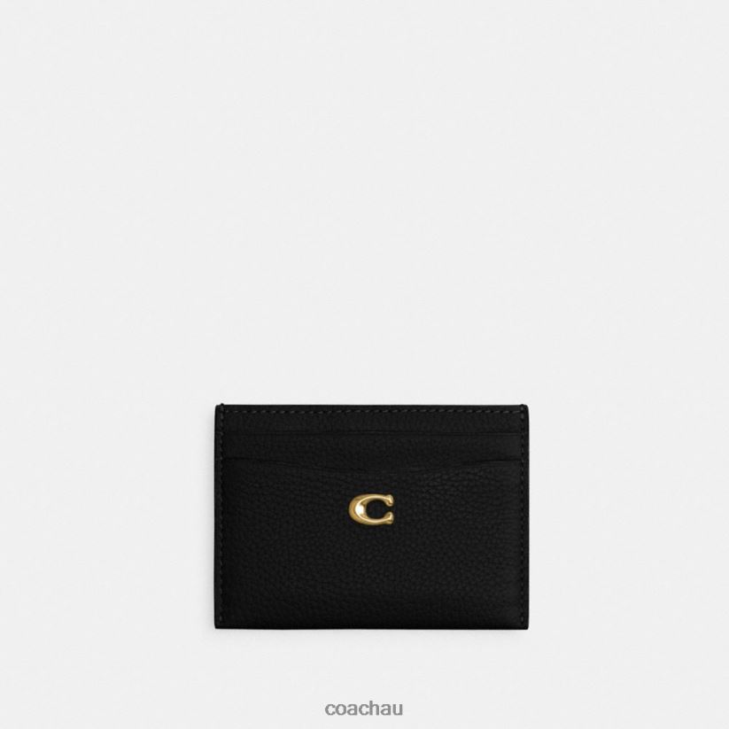 Coach Women ESSENTIAL CARD CASE B4/BLACK Z8JFB8379