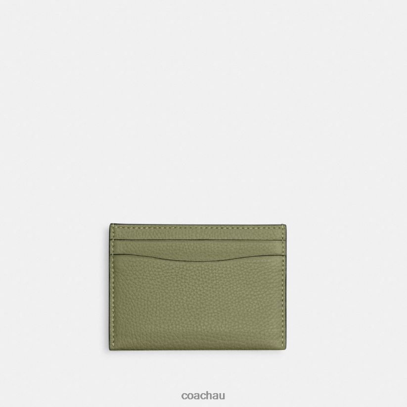 Coach Women ESSENTIAL CARD CASE B4/MOSS Z8JFB8369