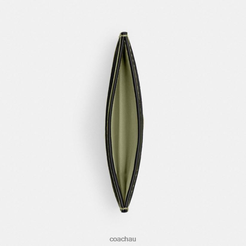 Coach Women ESSENTIAL CARD CASE B4/MOSS Z8JFB8369