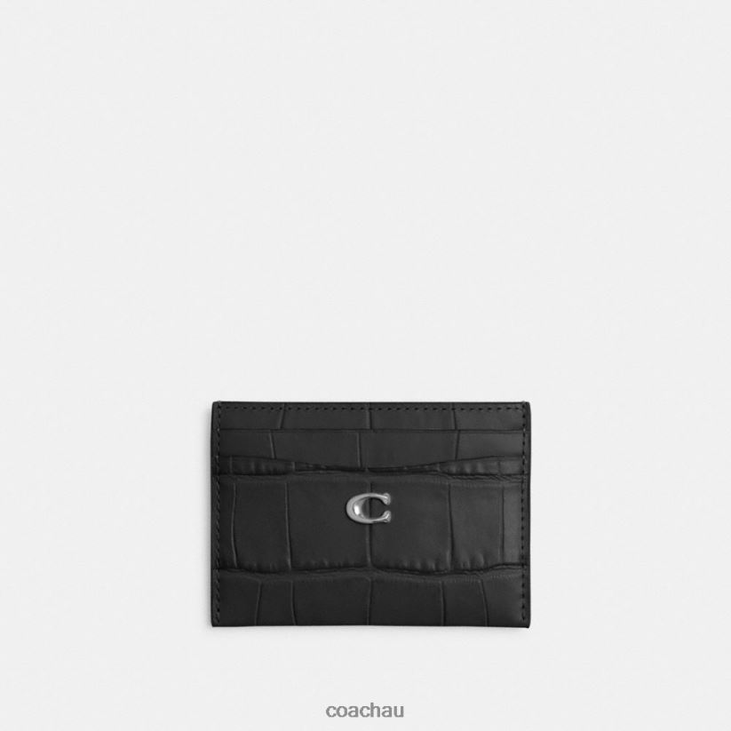 Coach Women ESSENTIAL CARD CASE LH/Black Z8JFB8371