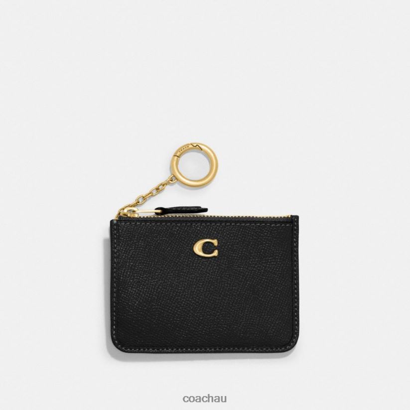 Coach Women MINI SKINNY ID CASE B4/BLACK Z8JFB8336