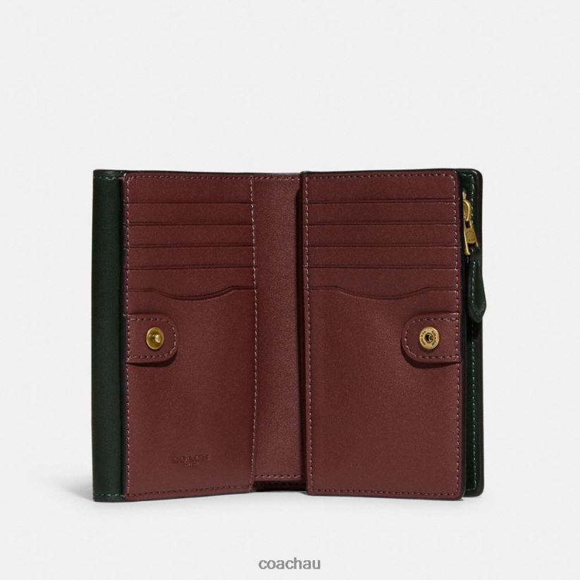 Coach Women STUDIO MEDIUM WALLET B4/BLACK Z8JFB8341