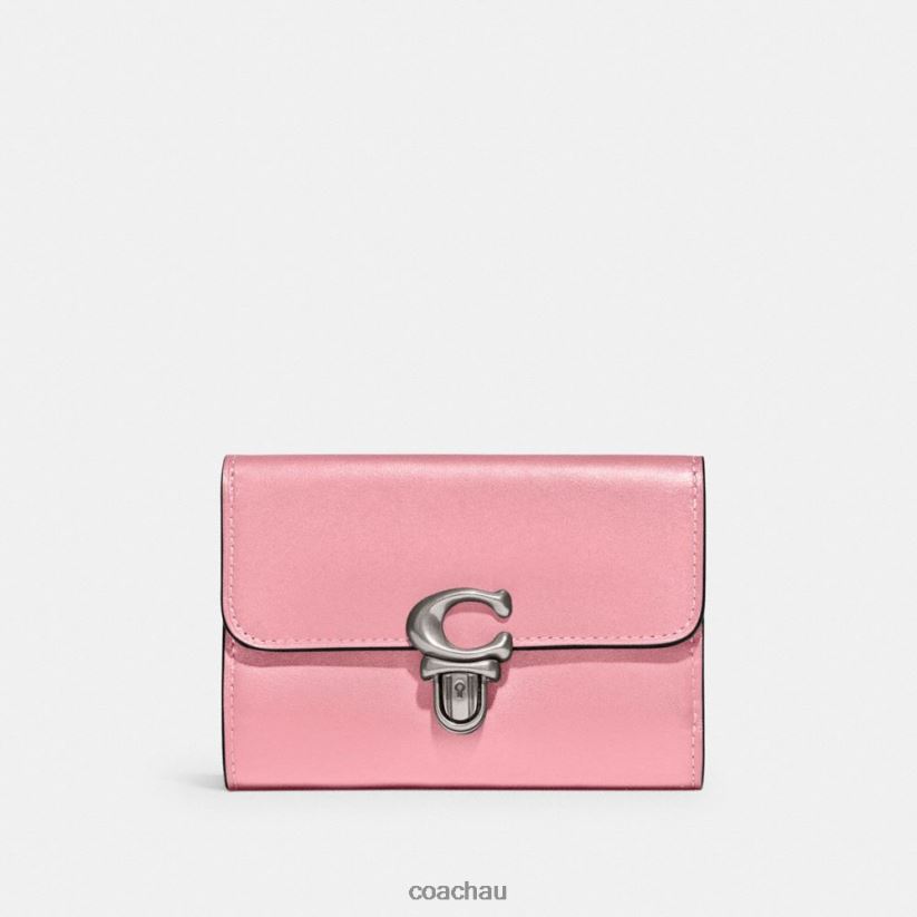 Coach Women STUDIO MEDIUM WALLET LH/Flower Pink Z8JFB8334