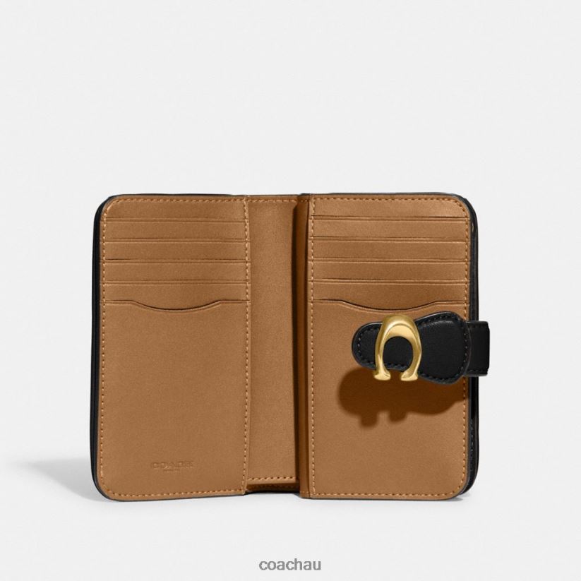 Coach Women TABBY MEDIUM WALLET B4/BLACK Z8JFB8340