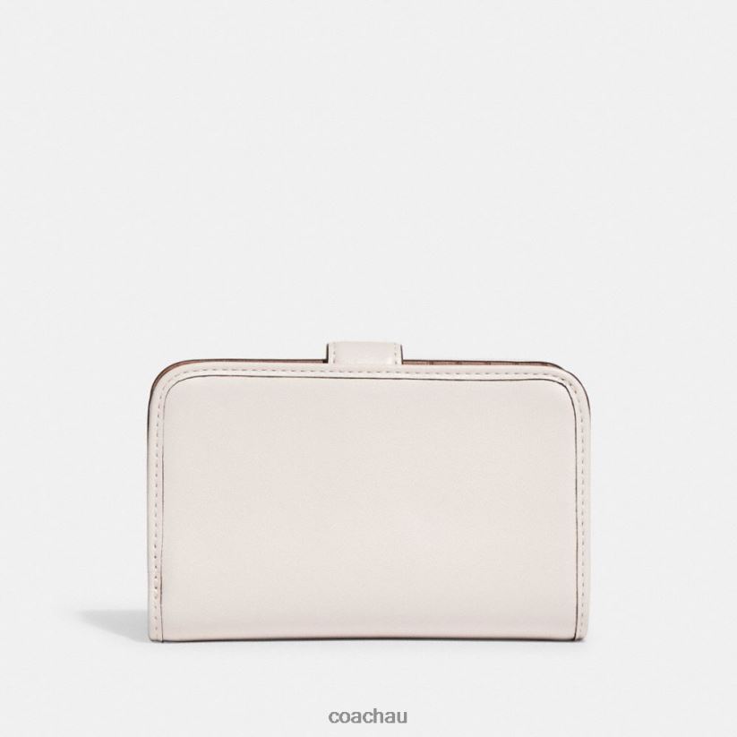 Coach Women TABBY MEDIUM WALLET B4/CHALK Z8JFB8335