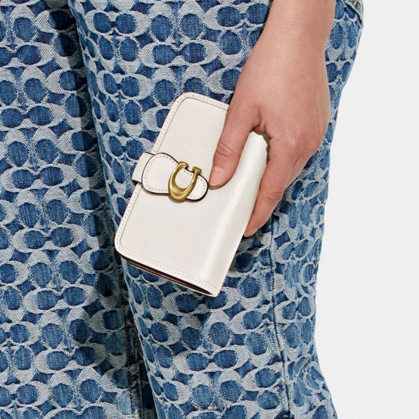 Coach Women TABBY MEDIUM WALLET B4/CHALK Z8JFB8335