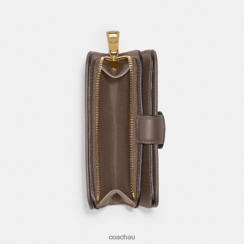 Coach Women TABBY MEDIUM WALLET B4/DARK STONE Z8JFB8338