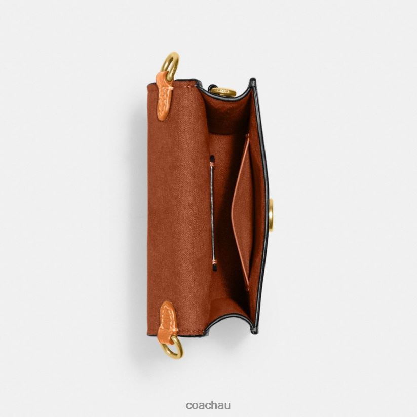 Coach Women PHONE CROSSBODY B4/Faded Orange Z8JFB8387