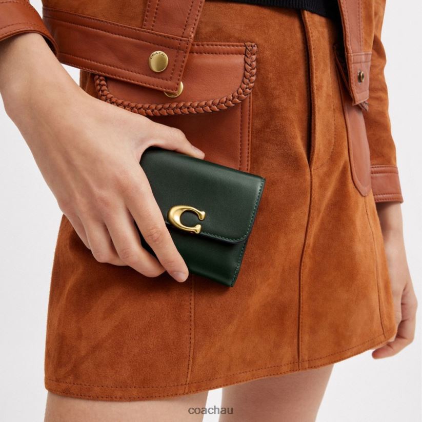 Coach Women BANDIT WALLET B4/Amazon Green Z8JFB8357