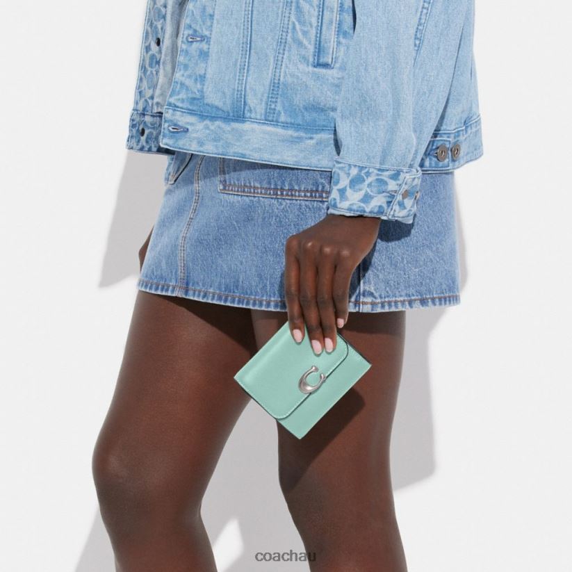 Coach Women BANDIT WALLET LH/Faded Blue Z8JFB8359